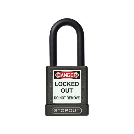 Accuform STOPOUT PLASTIC BODY ALUMINUM KDL701BK KDL701BK